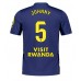 Atletico Madrid Johnny Cardoso #5 Borte Drakt 2025-26 Kortermet